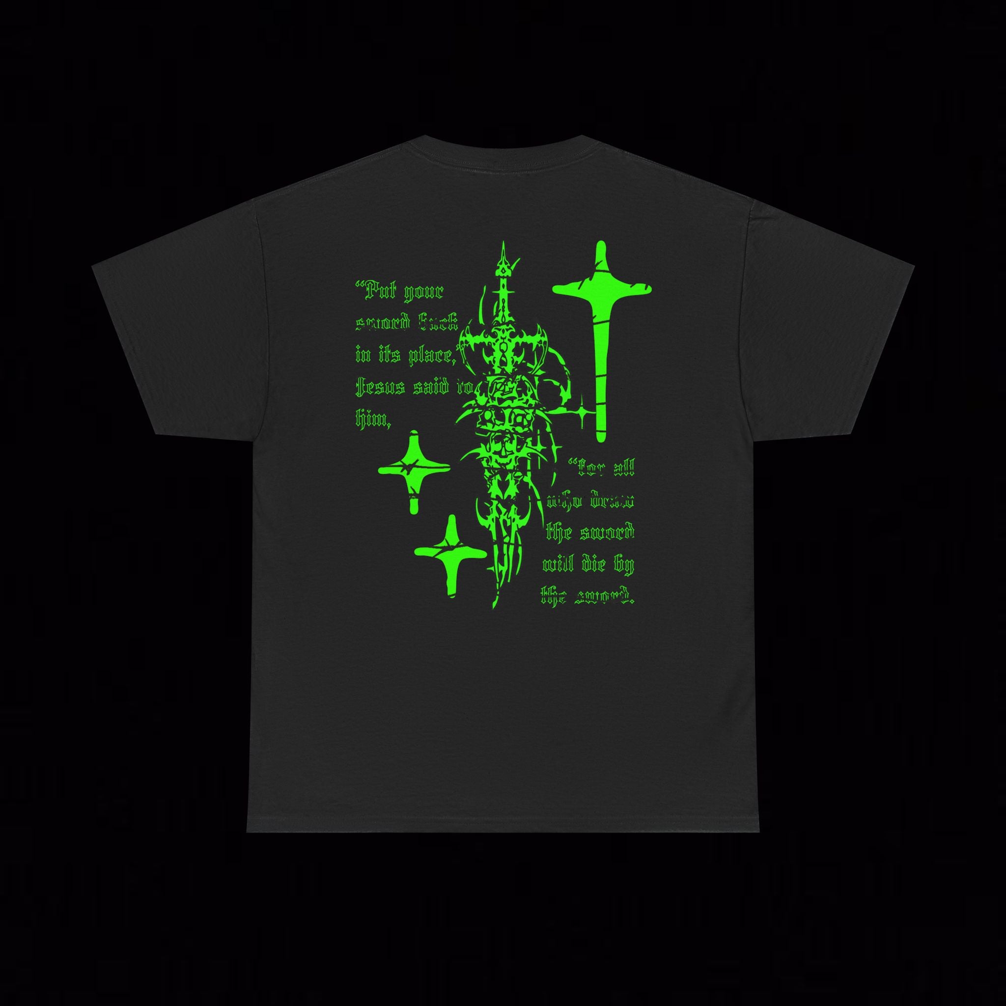 DIE BY THE SWORD TEE