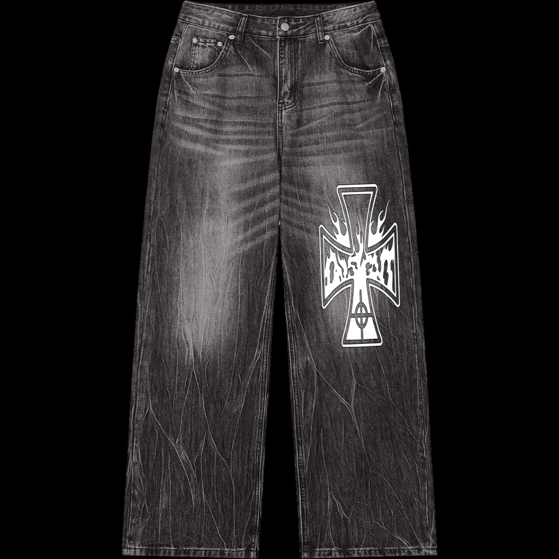 Iron cross Jeans